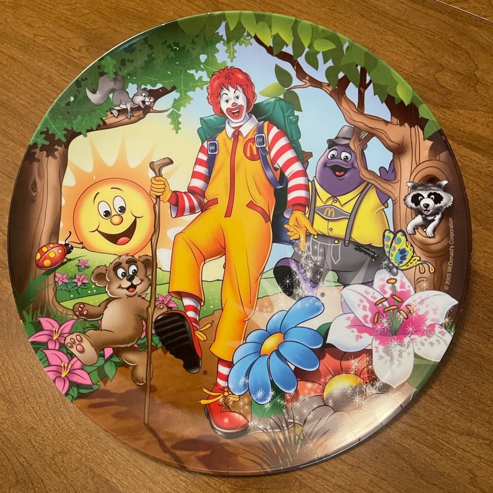Ronald McDonald Collectors Plate
